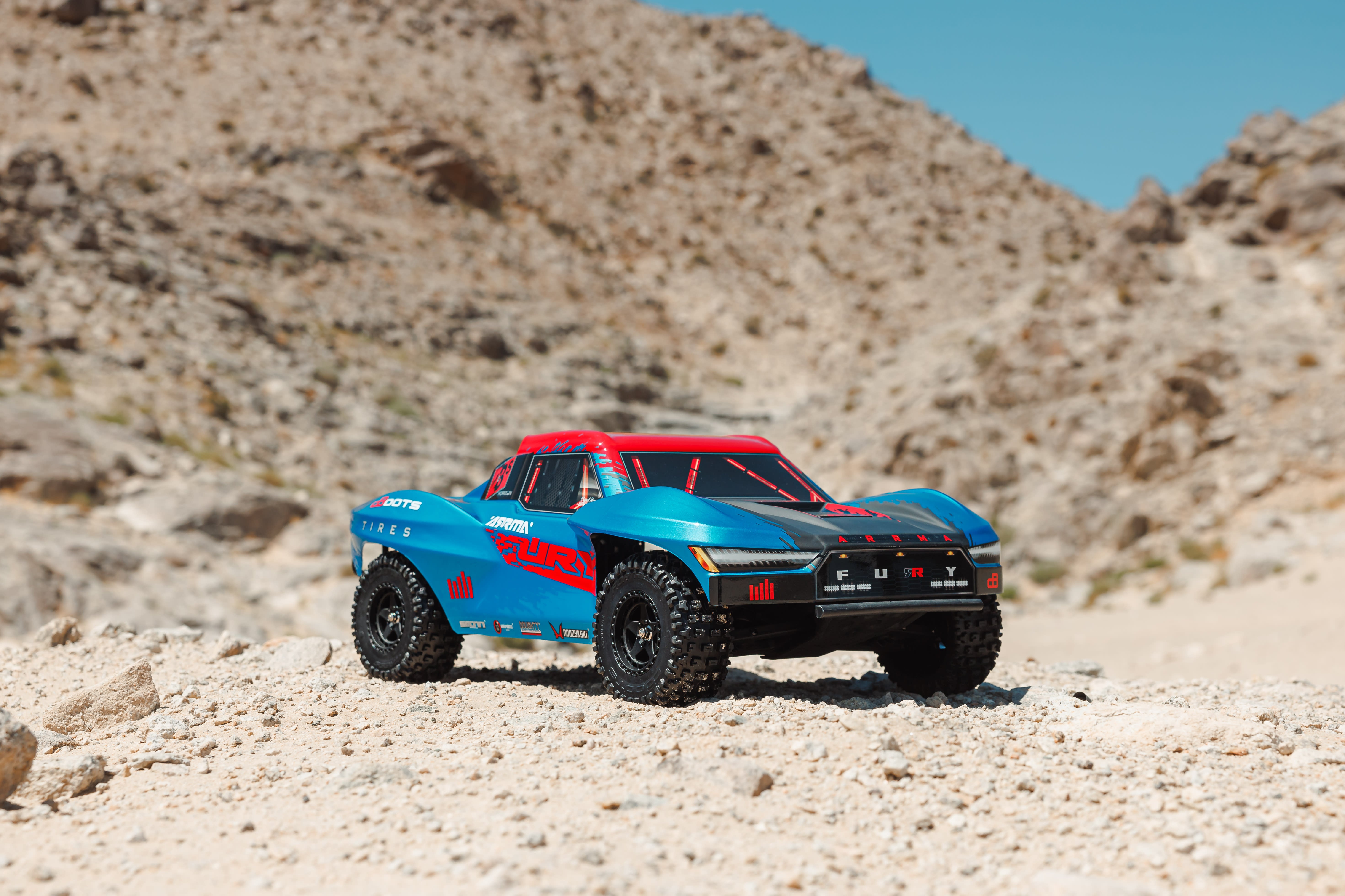 **PRE-ORDER** Expected Early December 1/10 FURY 223S BLX Brushless 2WD Short Course Truck RTR with DSC