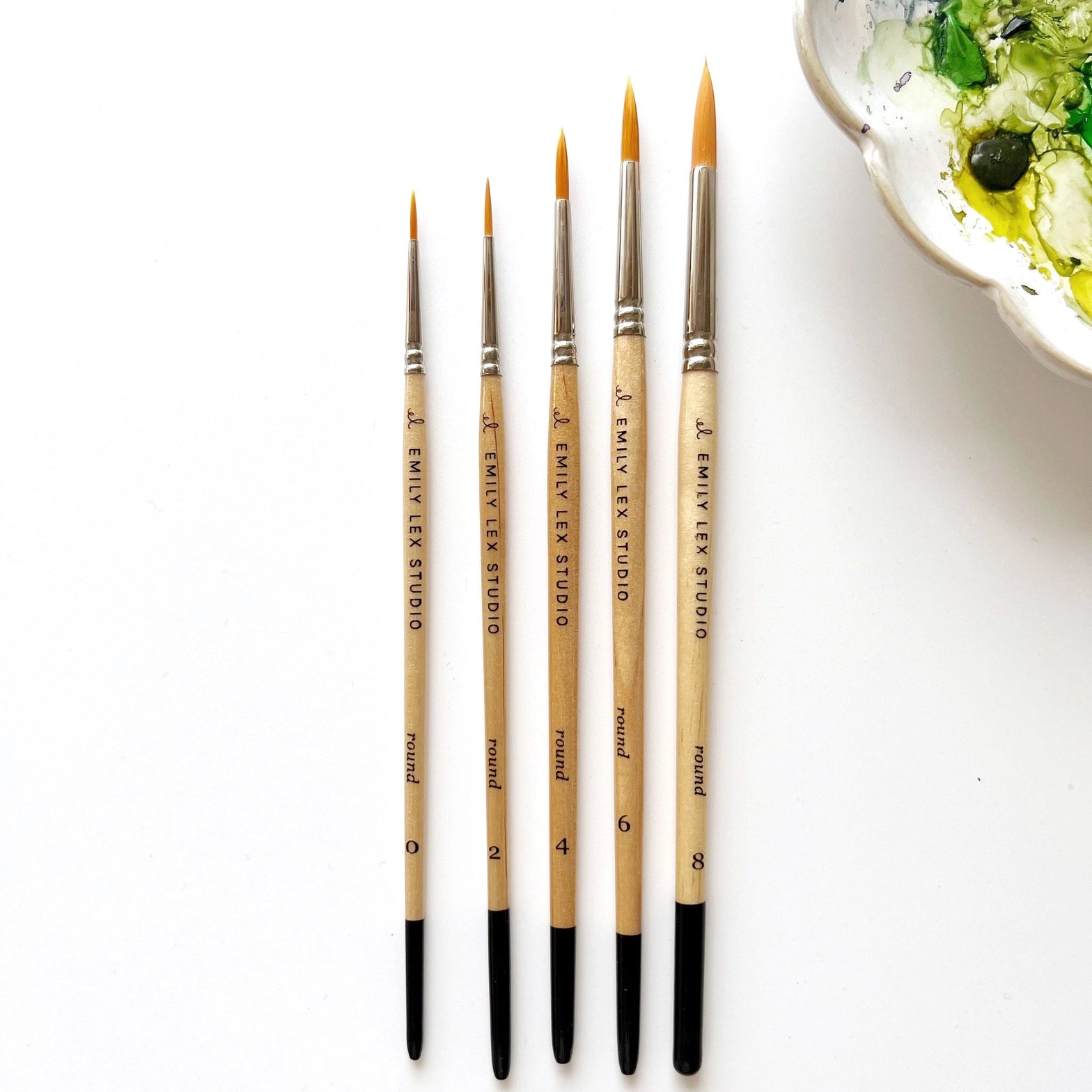 PB-SET-FIVE Watercolor Paintbrush Set