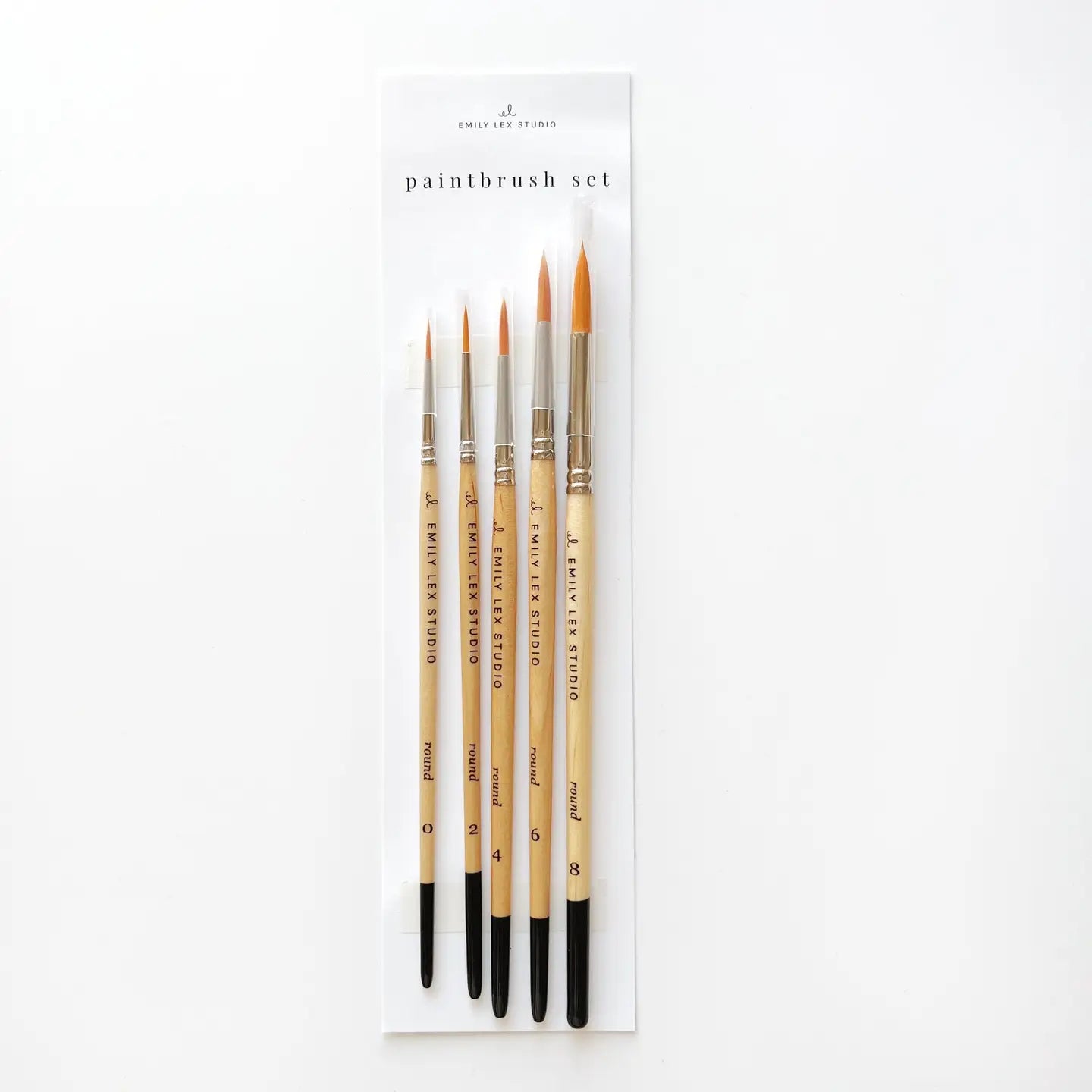 PB-SET-FIVE Watercolor Paintbrush Set