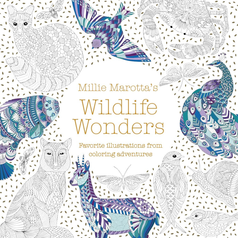 Millie Marotta's Wildlife Wonders Coloring Book