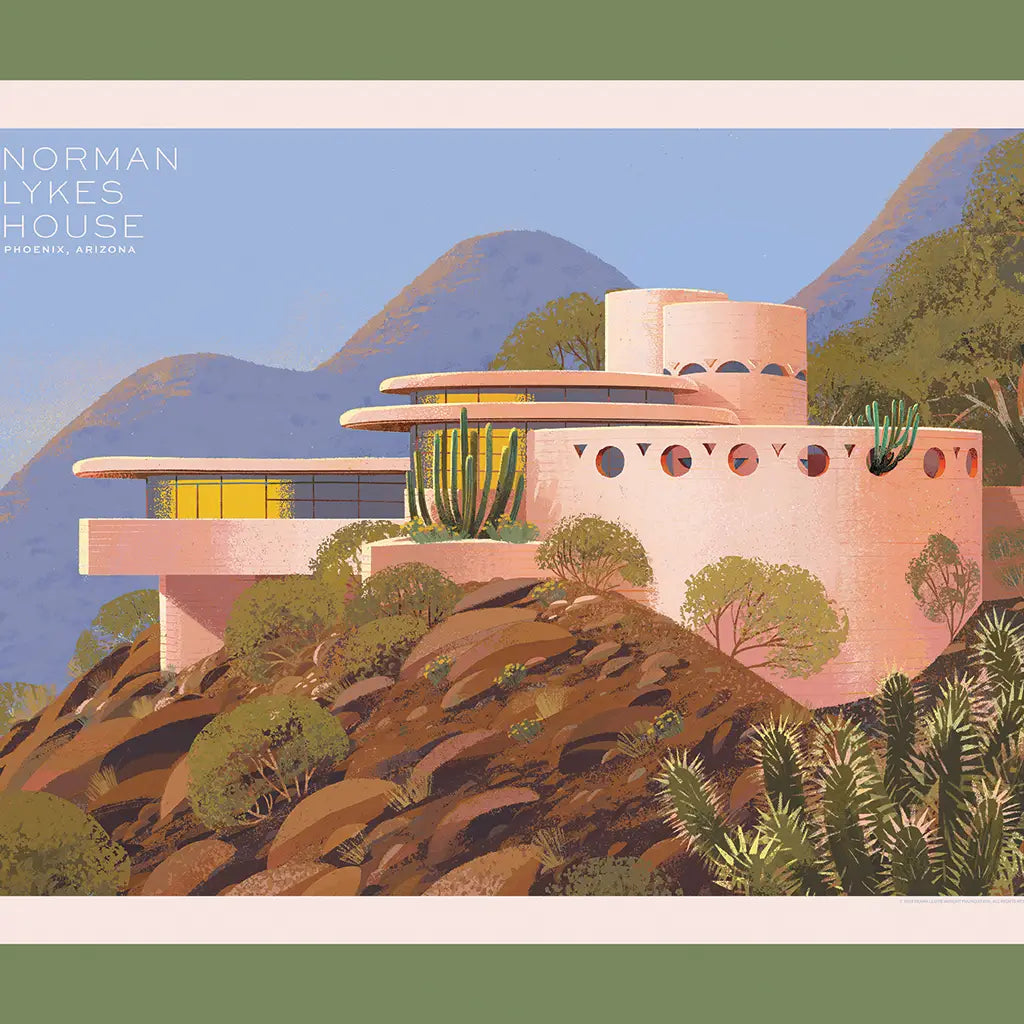 Frank Lloyd Wright Collection: Norman Lykes House Puzzle