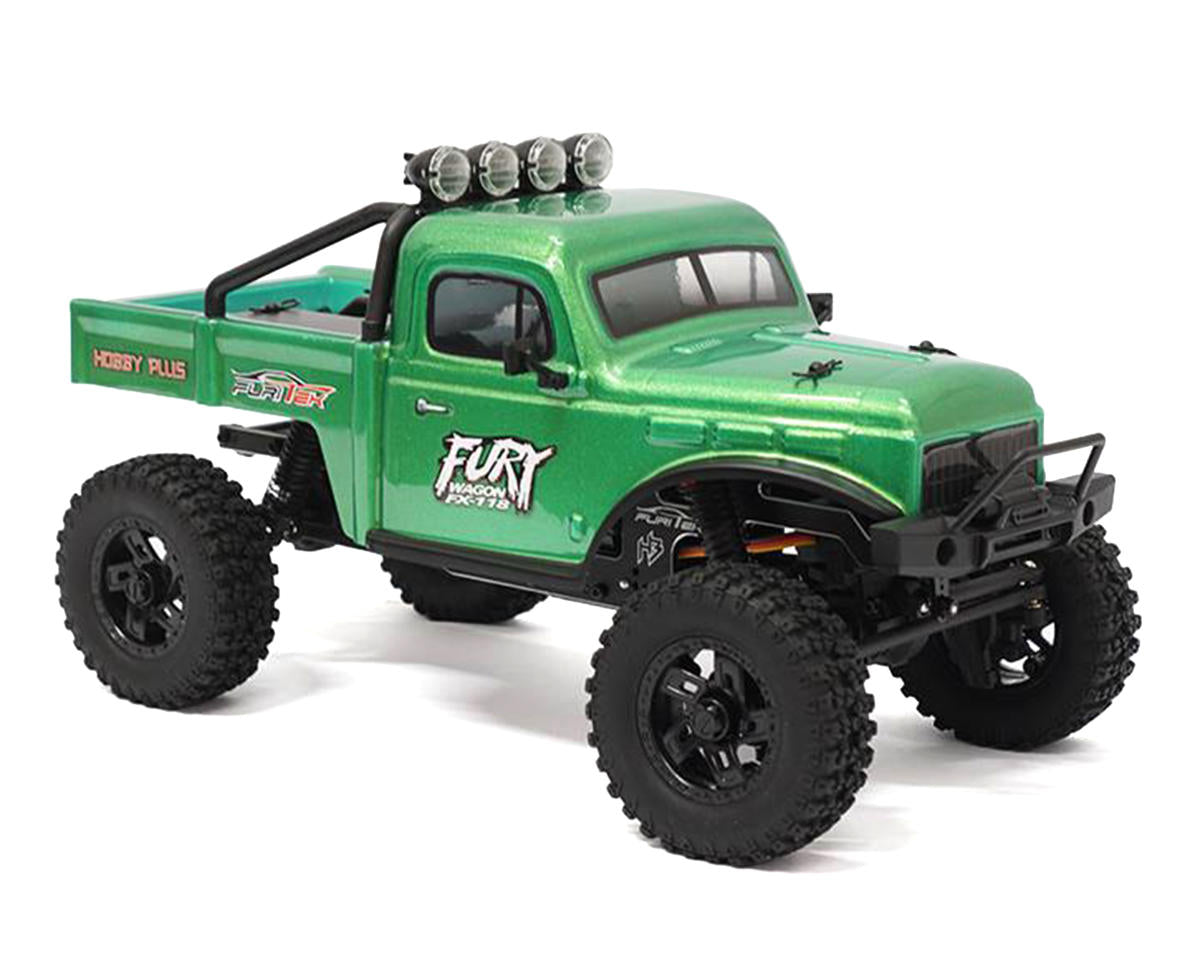 FTK-FUR-2413 Furitek FX118 Fury Wagon 1/18 RTR Brushless Rock Crawler (Green)