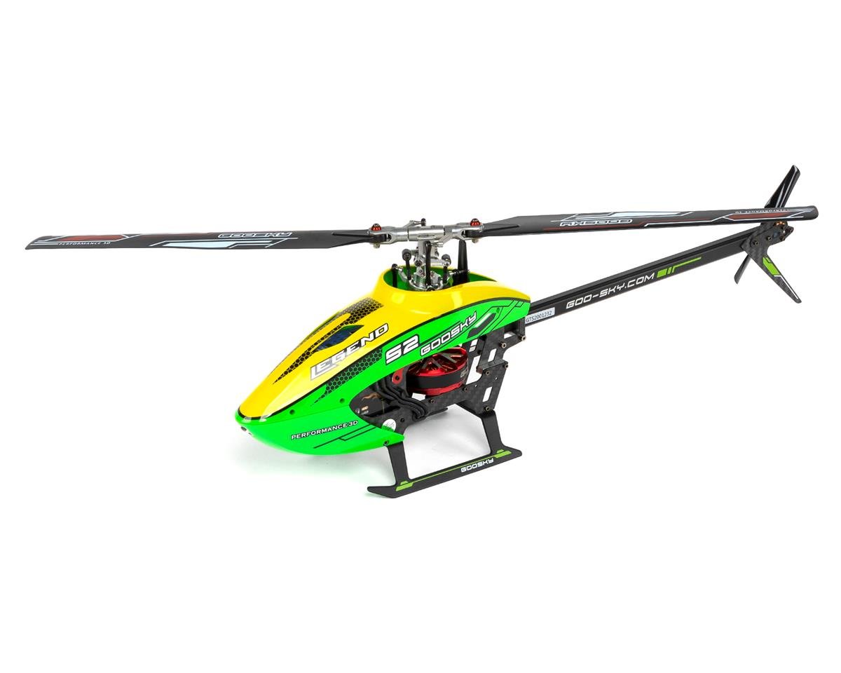 Goosky Legend S2 Helicopter (RTF) - Green/Yellow (MODE 2)