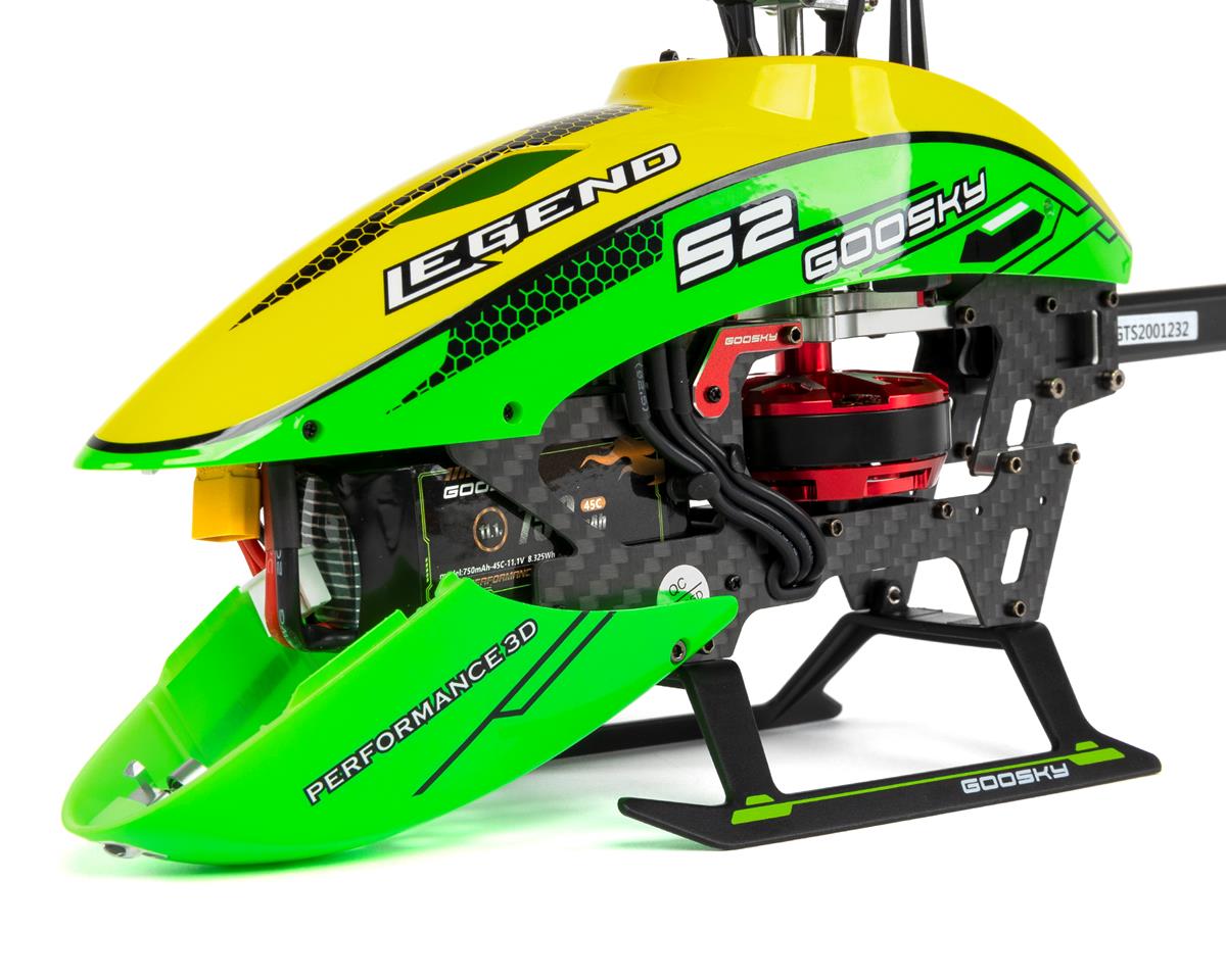 Goosky Legend S2 Helicopter (RTF) - Green/Yellow (MODE 2)