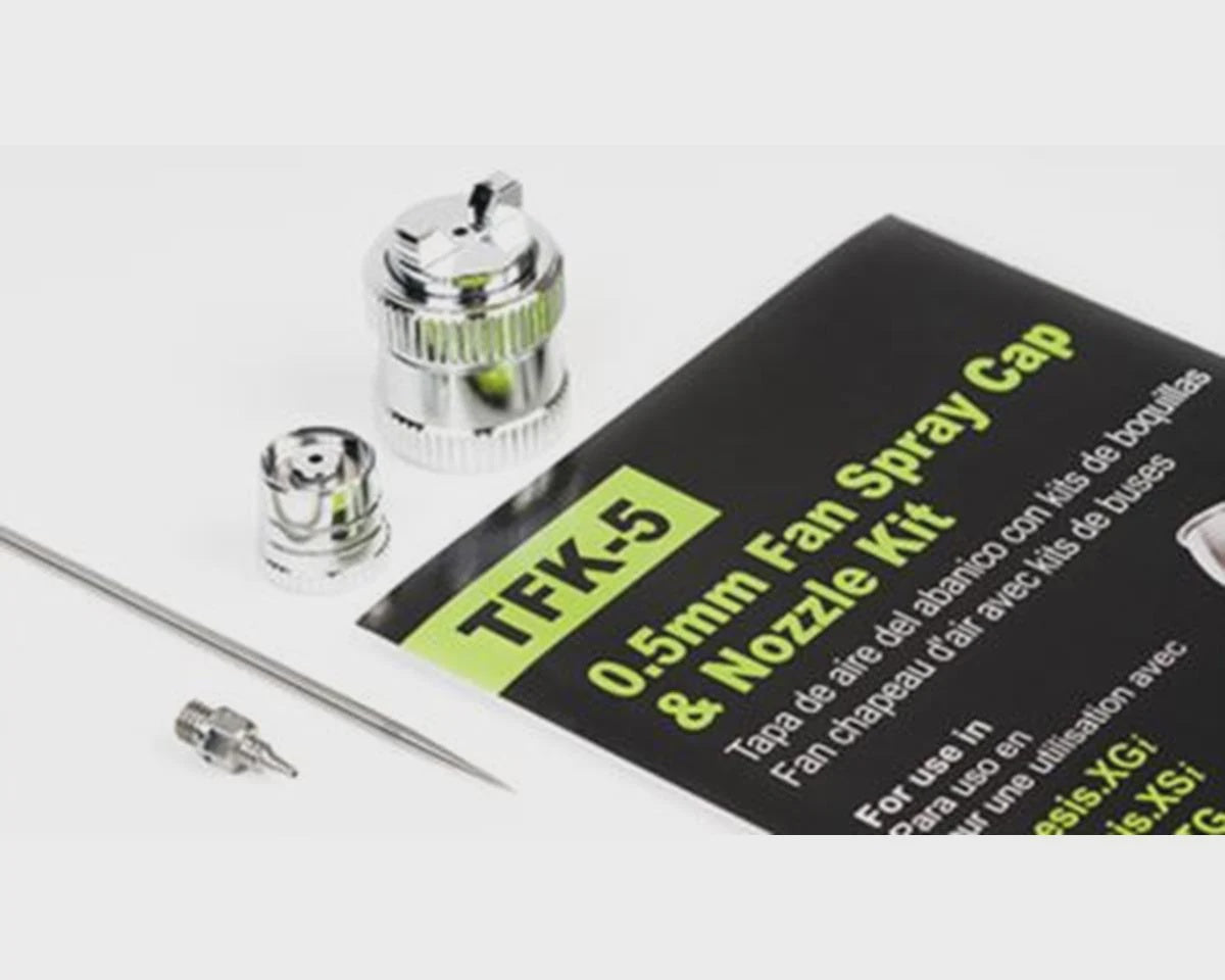 TFK-5 Fan Spray Cap & Nozzle Kit, 0.50mm (XGSi TSG)