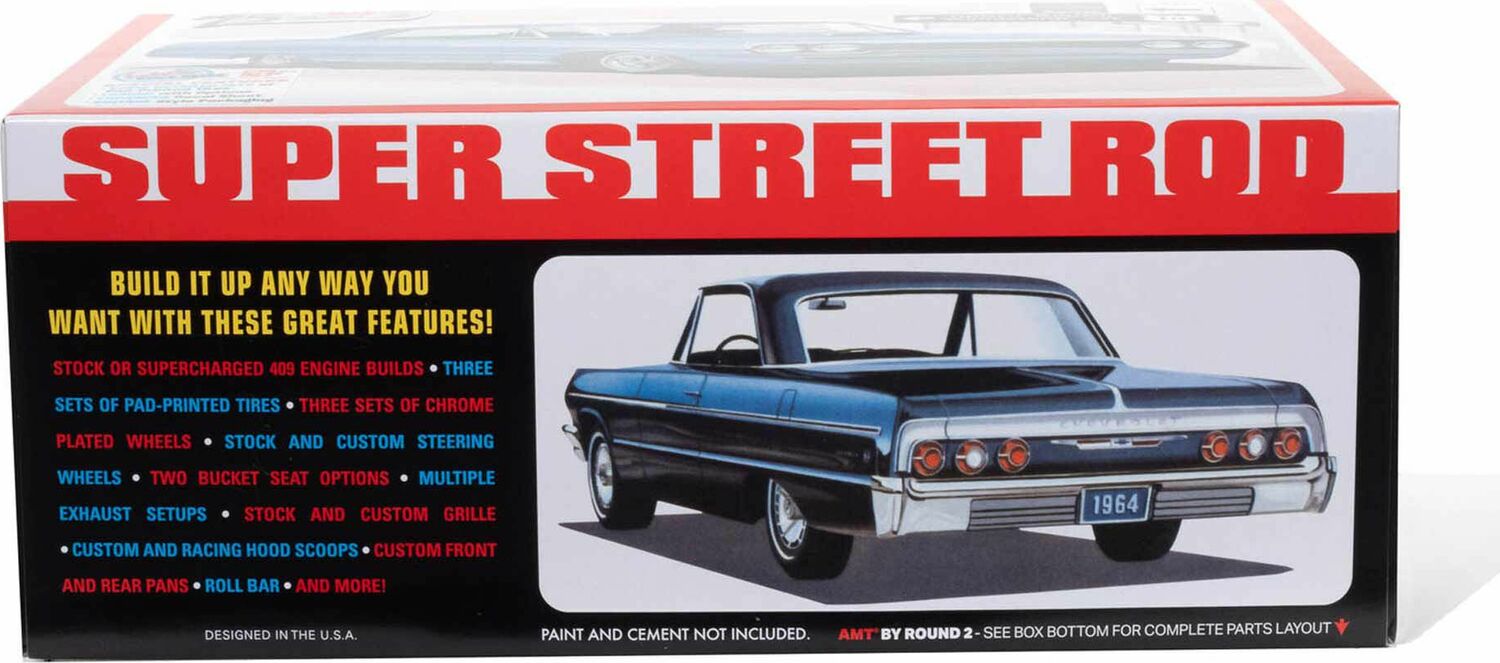 1/25 1964 Chevrolet Impala "Super Street Rod" Model Kit