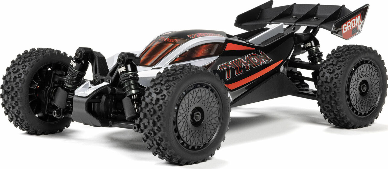 TYPHON GROM 223S BLX Brushless 4X4 Small Scale Buggy RTR with DSC, Silver