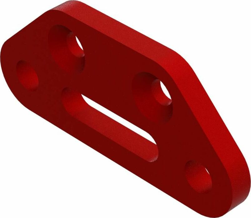 Aluminum Front Suspension Mount Red