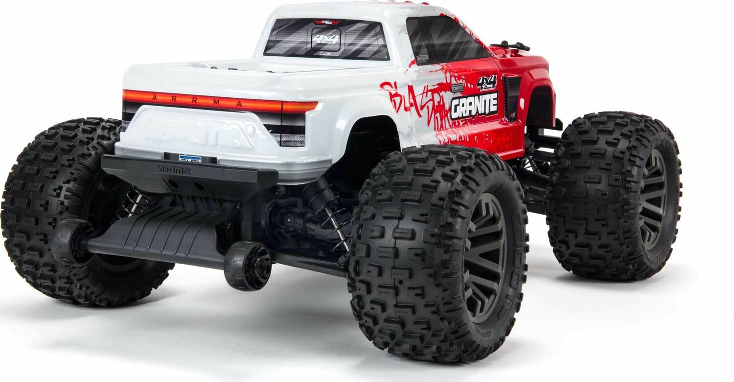 1/10 GRANITE 4X4 V3 3S BLX Brushless Monster Truck RTR, Red