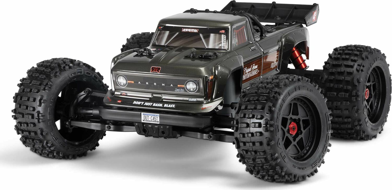 1/10 OUTCAST 4X4 4S V2 BLX Stunt Truck RTR, Gunmetal