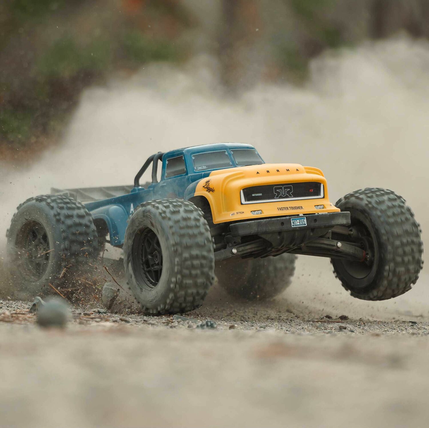 1/8 NOTORIOUS 6S 4X4 RTR Brushless Stunt Truck, Blue