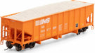 HO 40' Ribbed 3-Bay Ballast Hopper, NS #994677