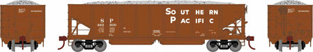 HO 40' Ribbed 3-Bay Ballast Hopper, SP #462500