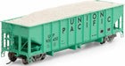 HO 40' Ribbed 3-Bay Ballast Hopper, UP #901450