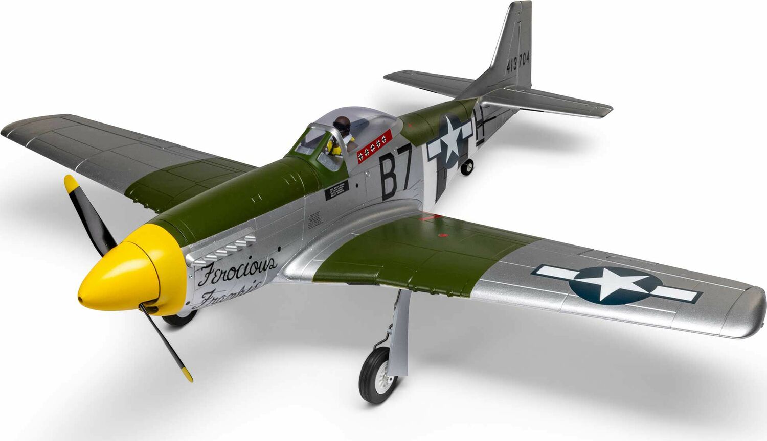 P-51D Mustang 1.0m BNF Basic with AS3X+ and SAFE Select