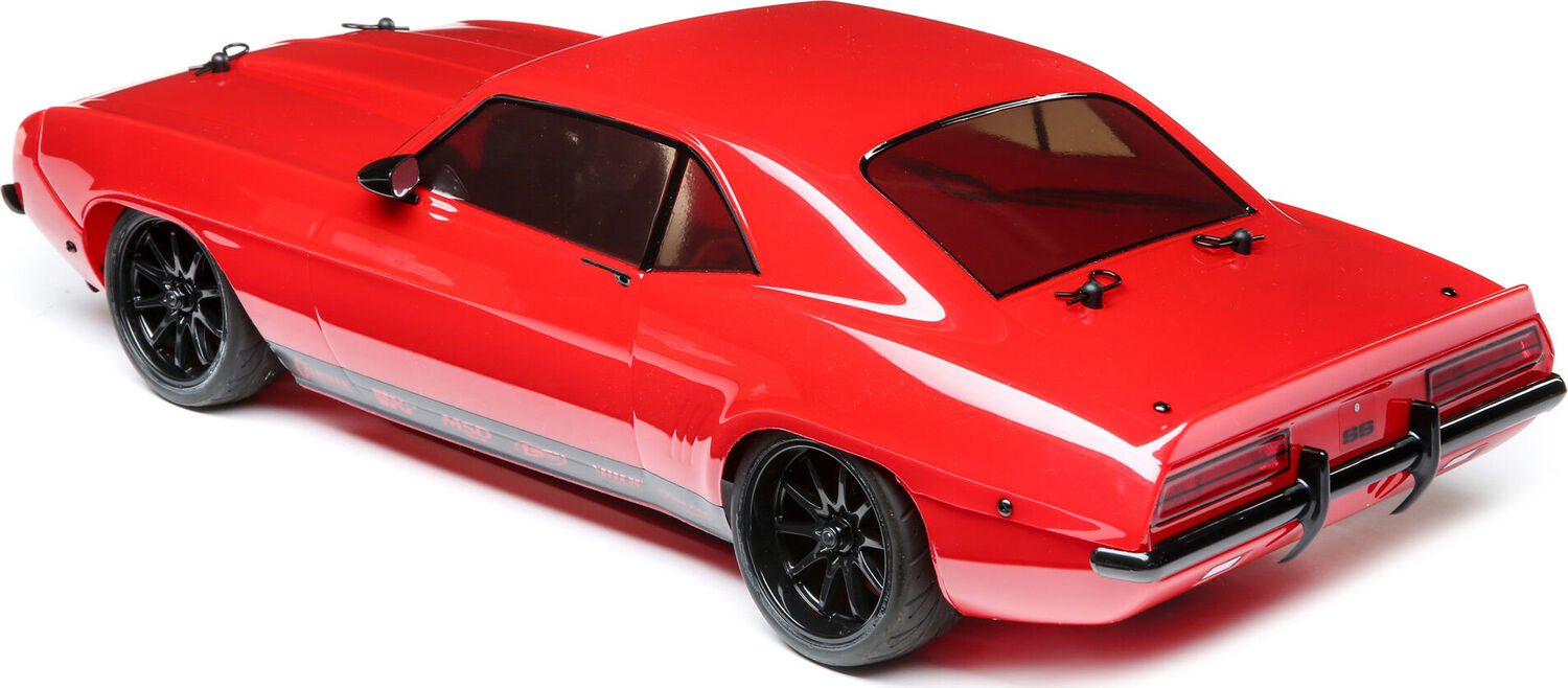 1/10 1969 Chevy Camaro V100 AWD Brushed RTR, Red