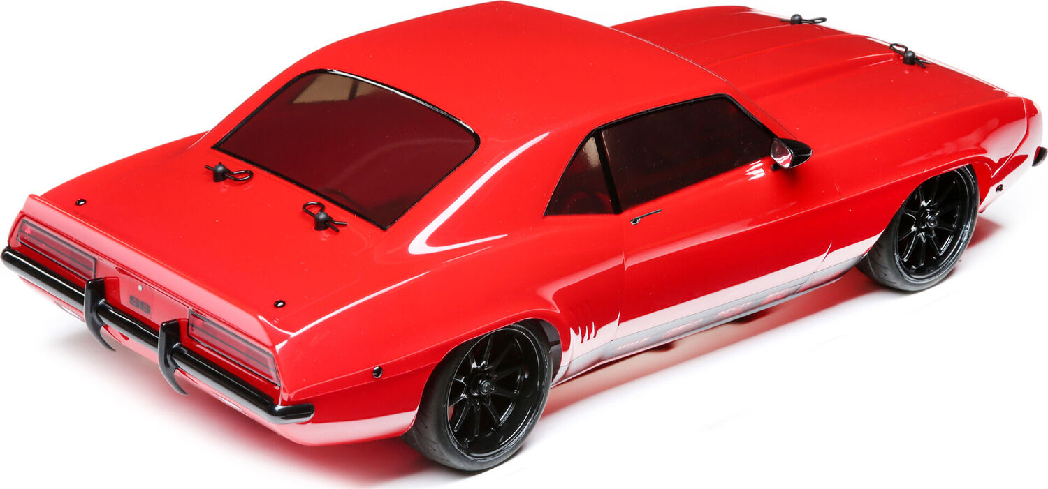 1/10 1969 Chevy Camaro V100 AWD Brushed RTR, Red