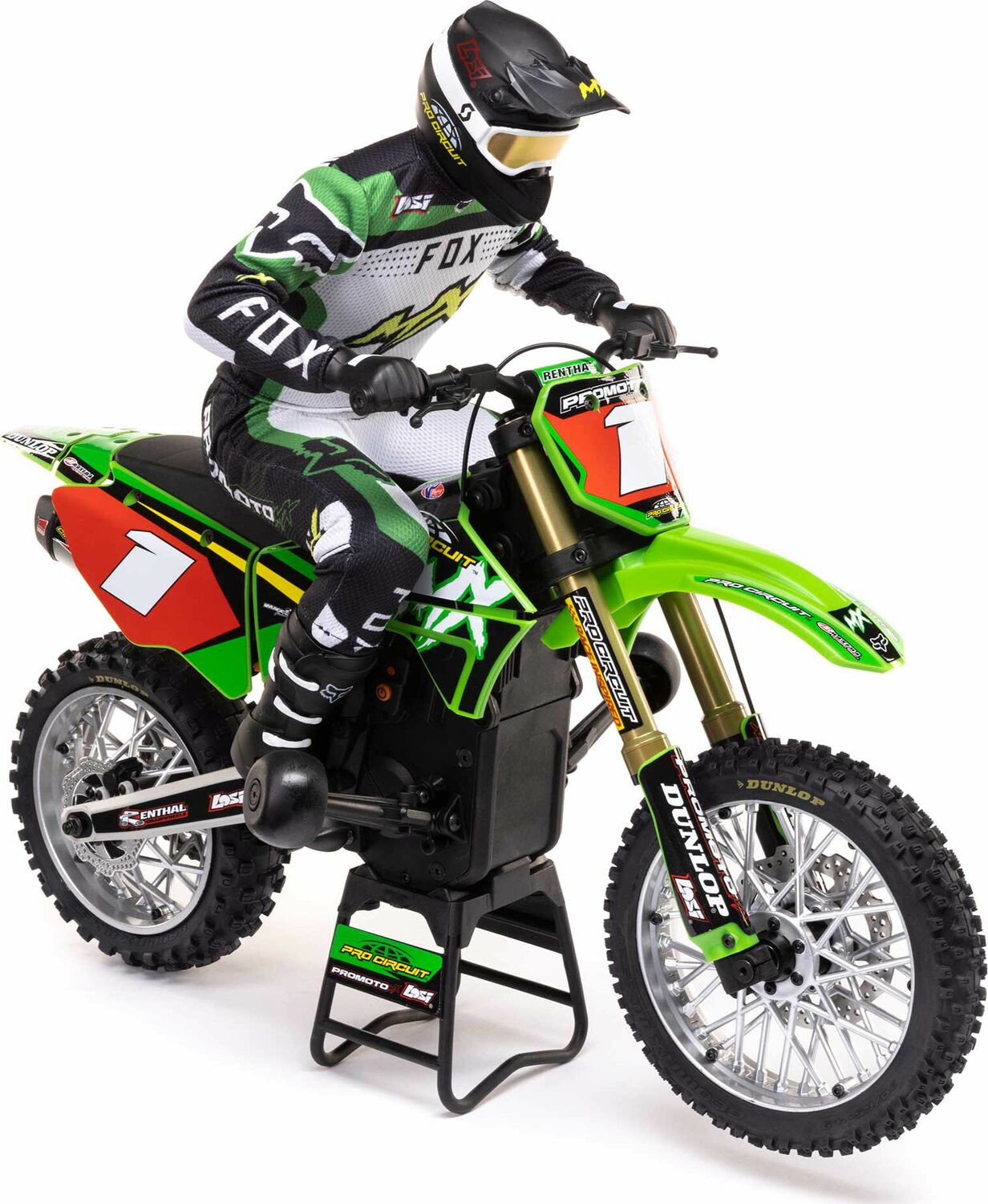 1/4 Promoto-MX Motorcycle RTR with Battery and Charger, Pro Circuit