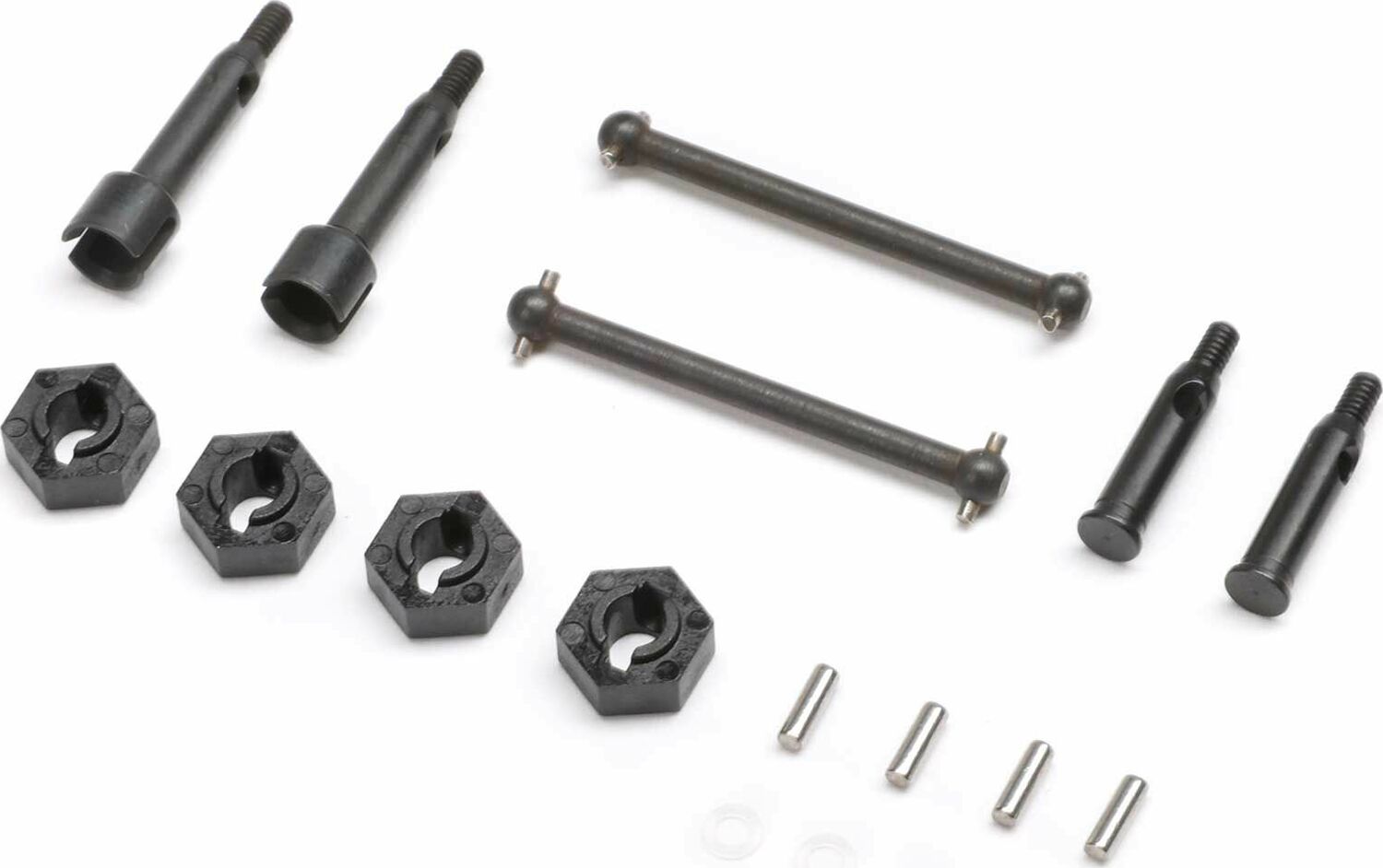 Drive Shafts, Axles, Wheel Hexes: Micro-B