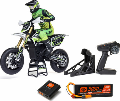 1/4 Promoto-SM FXR Supermoto Motorcycle RTR (Battery and Charger Included), White