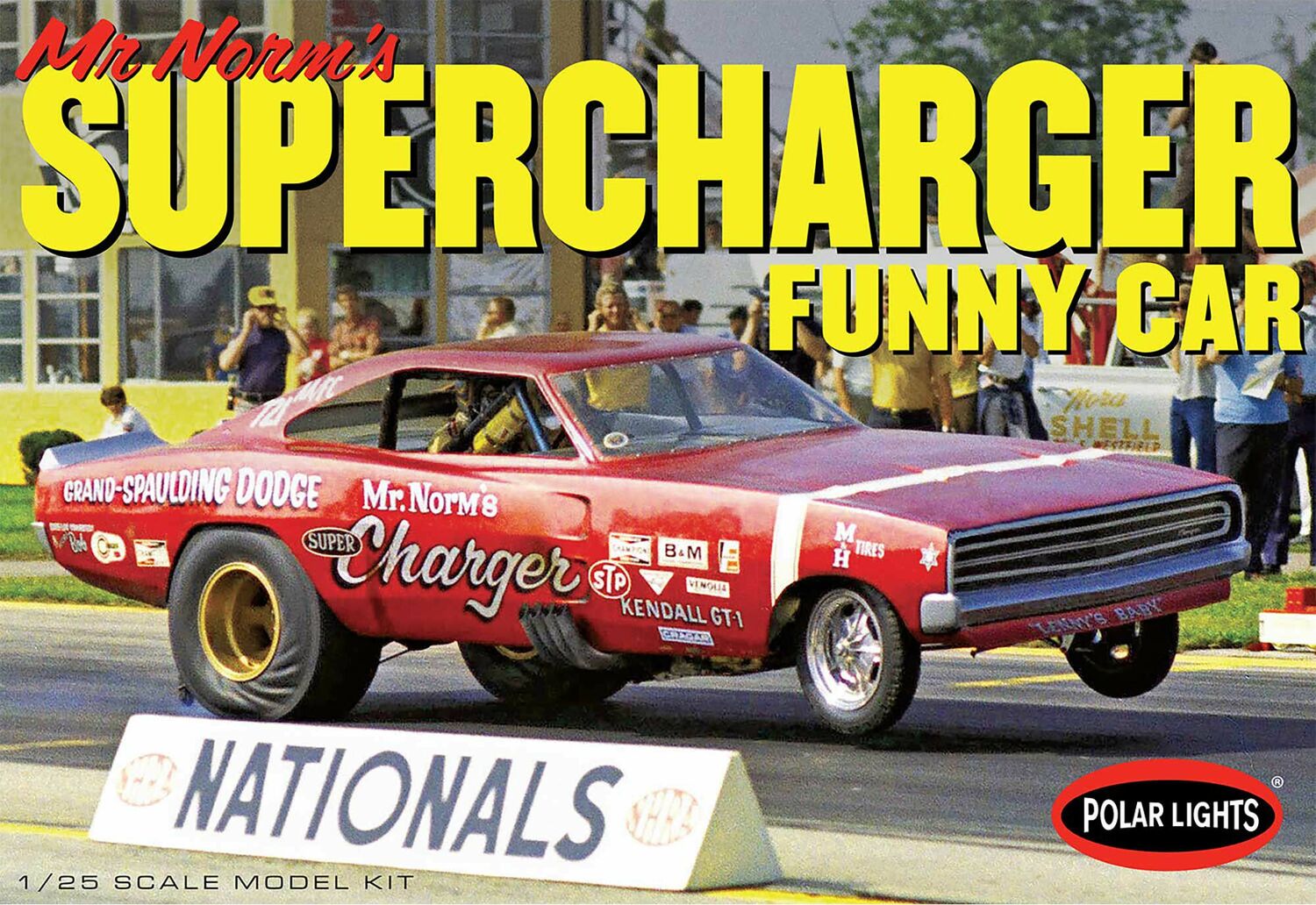 1/25 1969 Dodge Charger Funny Car, Mr. Norm
