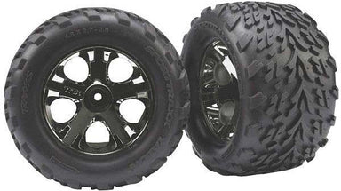 All-Star Blk Chrome Whls w/ Talon Tires(2),FR:SVXL