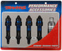 Aluminum GTR Shocks, Blue (4)