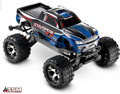 1/10 Stampede VXL 4WD Monster Truck Brushless RTR with TSM, Blue