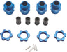 17mm Wheels Hubs (4), Blue: Slash 4x4,Stampede 4x4