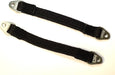 Suspension Travel Limit Straps 90mm, GunMetal (2pcs)