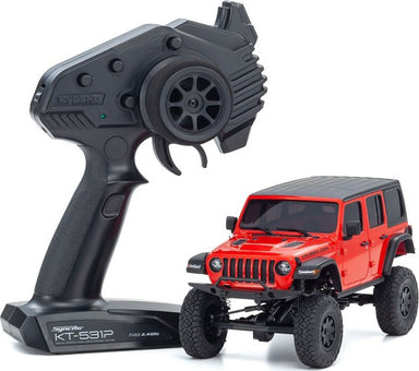MINI-Z 4x4 MX-01 Readyset Jeep Wrangler Unlimited Firecracker