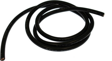 8 Gauge Silicone Wire, 3' Black