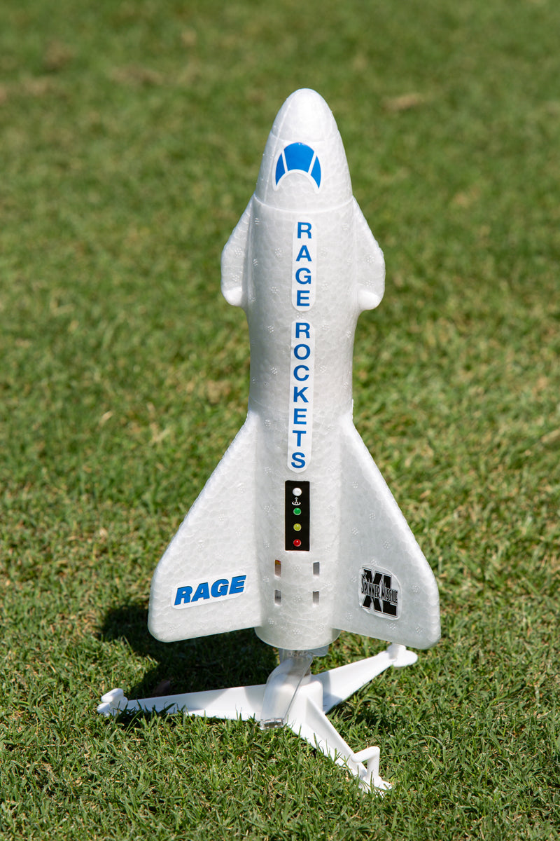 Spinner Missile XL Electric Free-Flight Rocket, White