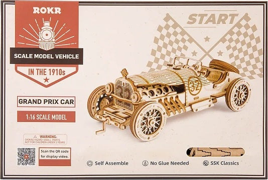Scale Model Vehicles; V8 Grand Prix Car