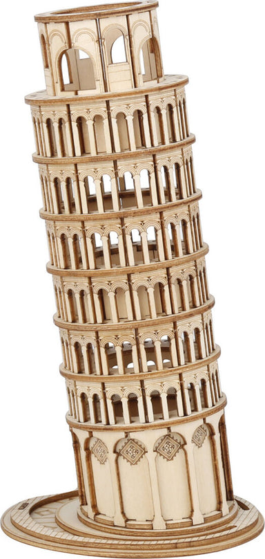 Classic 3D Wood Puzzles; Leaning Tower of Pisa