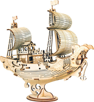 Classic 3D Wood Puzzles; Diplomatic Ship