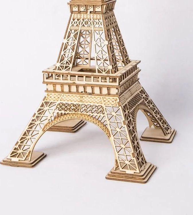 Classic 3D Wood Puzzles; Eiffel Tower