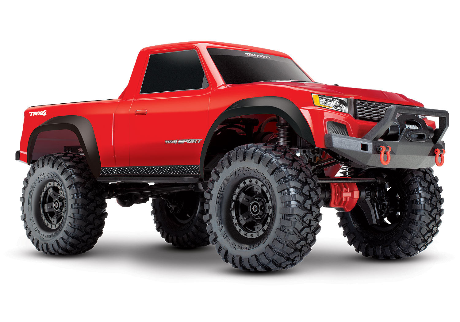 TRAXXAS TRX-4 Sport: 4WD Electric Truck with TQ 2.4GHz (Red) - 82024-4