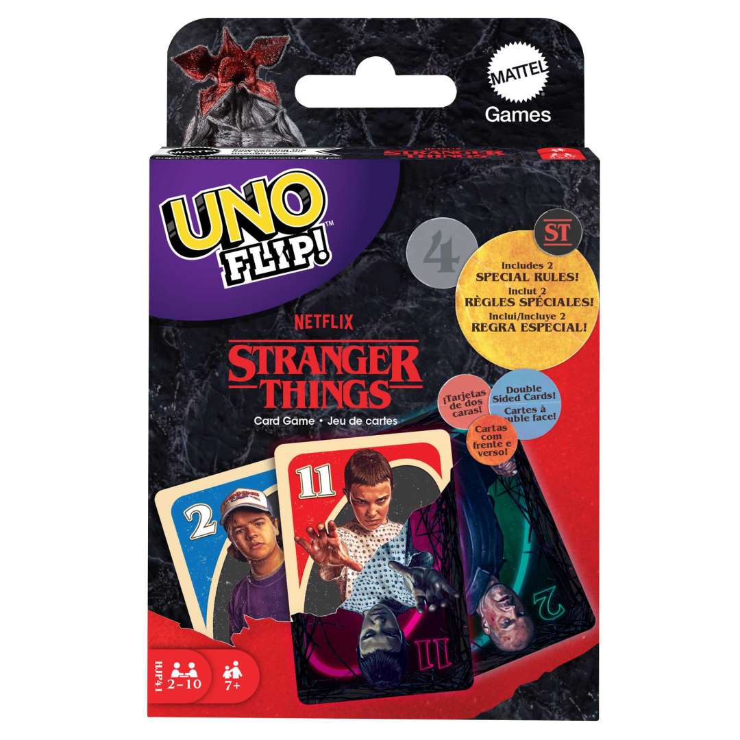 Stranger Things Uno Game