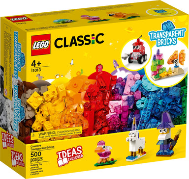 LEGO® Classic: Creative Transparent Bricks