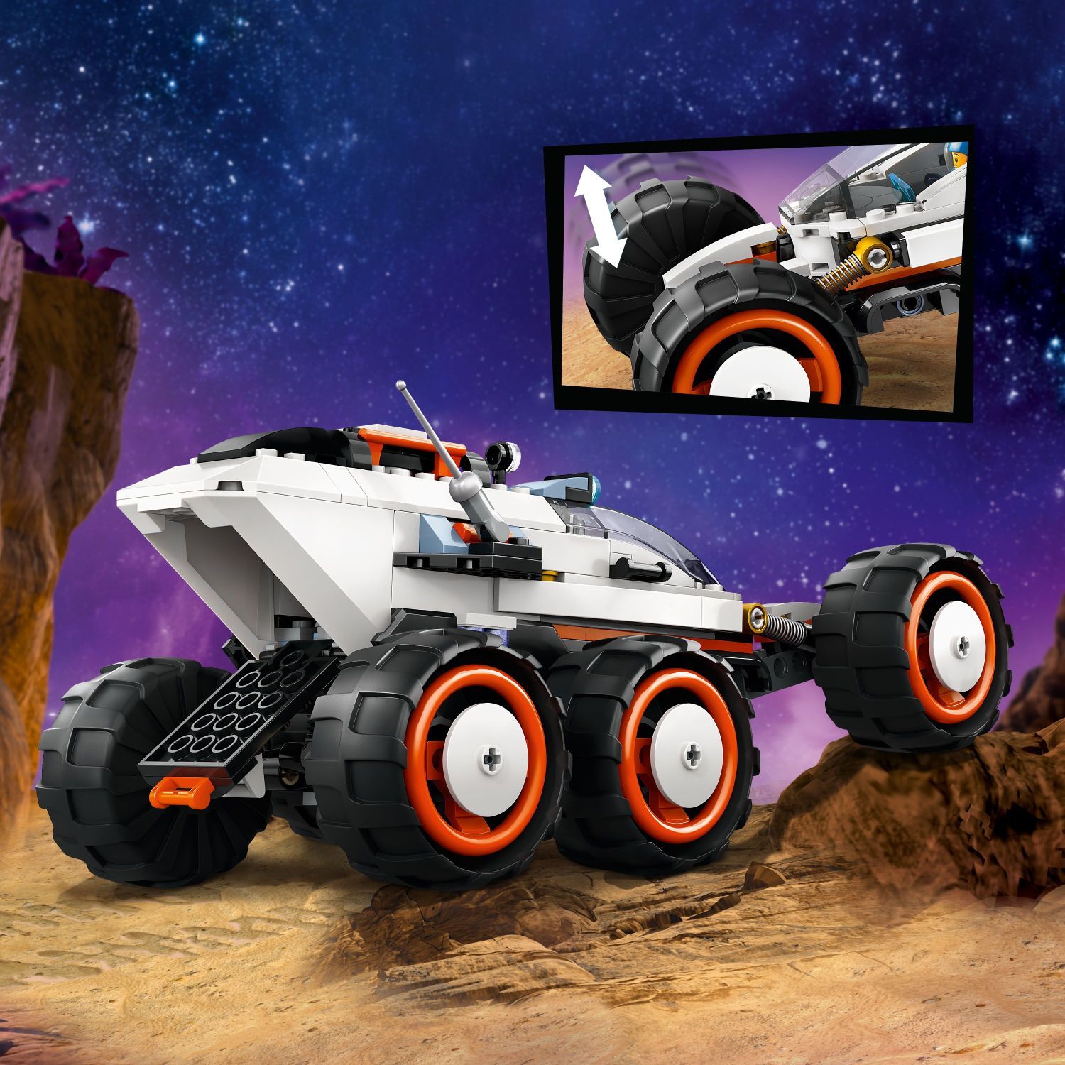 LEGO® City Space: Space Explorer Rover and Alien Life