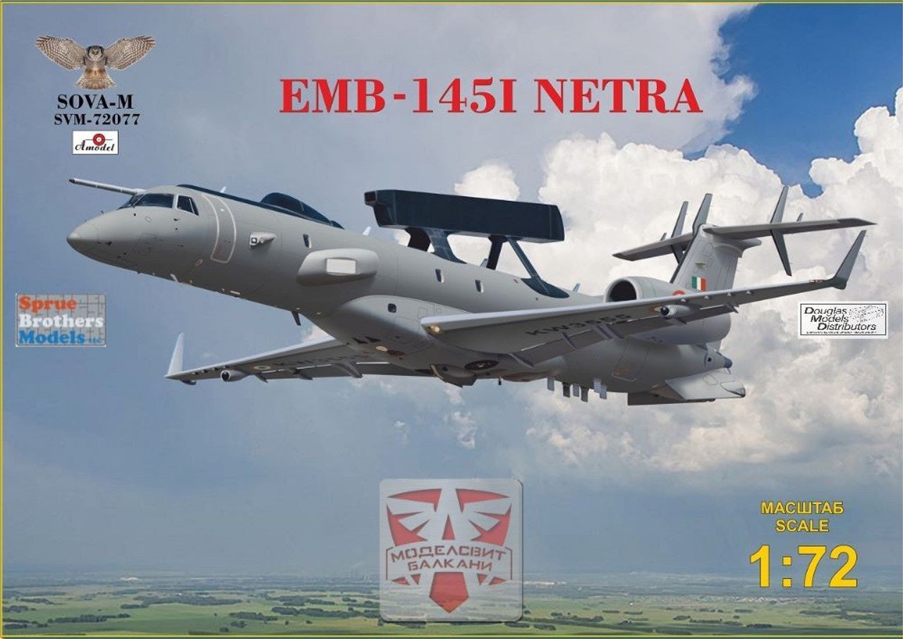 MDVSV72077 1:72 Modelsvit SOVA-M EMB-145I Netra