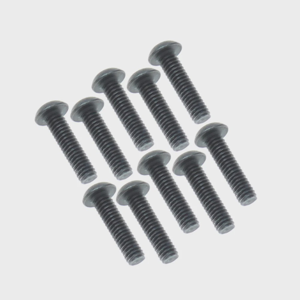 RER29666 2.5x10MM Button Head Machine Thread Screws (10pcs)