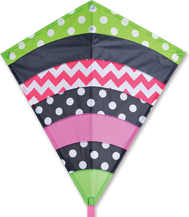 30 in. Diamond Kite - Whimsical