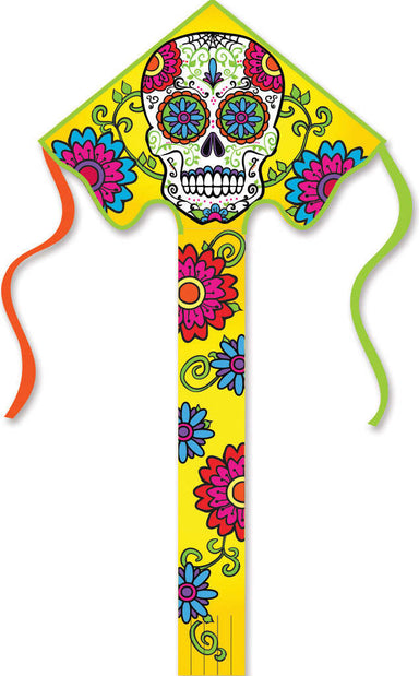 Large Easy Flyer Kite - Sugar Skull Day of the Dead