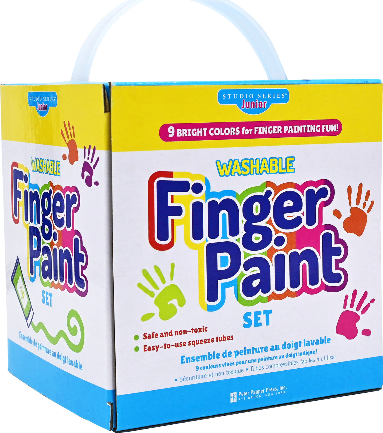 Studio Series Junior Finger Paint Set (9 colors)