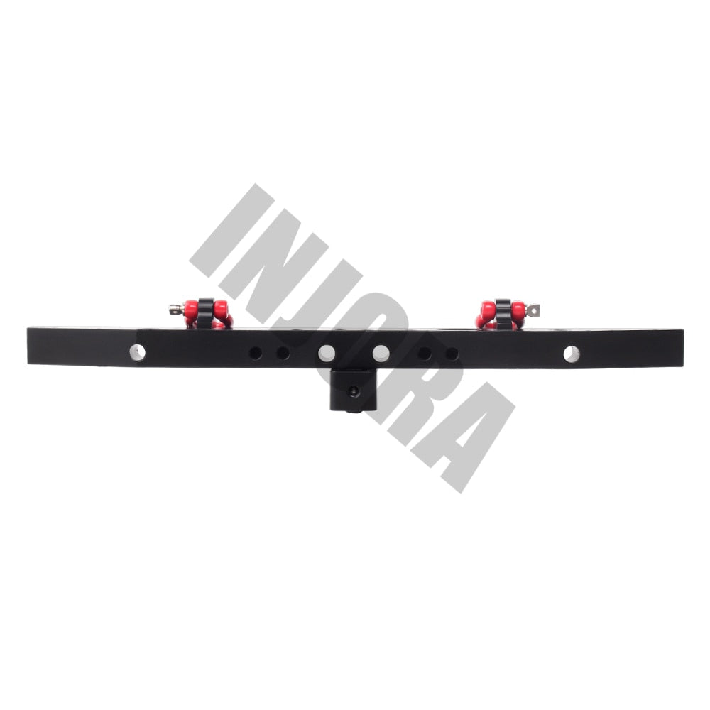 CRAW2017324 INJORA Metal Rear Bumper With D-Rings For 1/10 RC Crawler Traxxas TRX-4