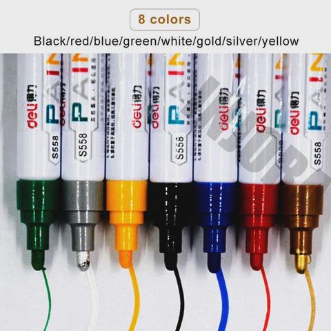 2PCS 8 Colors Optional Tire Paint Marker Drawing Pen Tool for RC Car