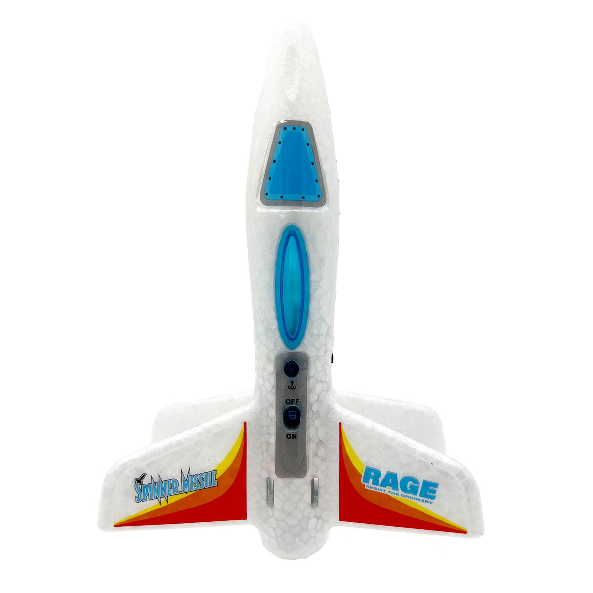Spinner Missile - White Electric Free-Flight Rocket - RGR4130W