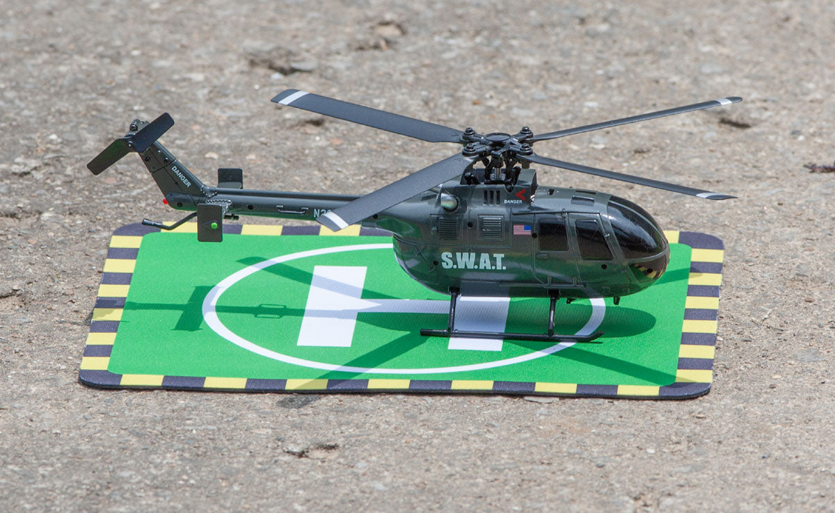 RGR6053	Hero-Copter, 4-Blade RTF Helicopter; SWAT